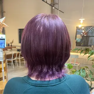 ミディアム カラー 大西 未来のヘアスタイル
