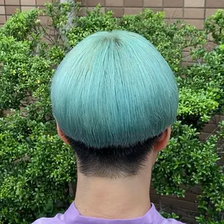 ショート ハイトーン/レイヤー カット/TAKEのヘアスタイル