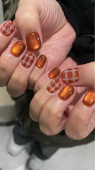 ネイル 八潮市ショートネイル 🌼AKANEのネイルデザイン