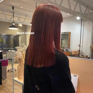 セミロング カラー 暖色カラー/レイヤー 🌙 オノユリカのヘアスタイル