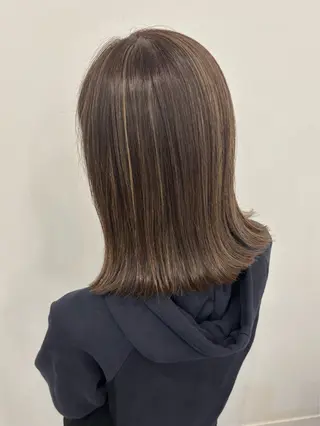 ミディアム n1/4個室サロン/ 白髪ぼかし/MAMIのヘアスタイル