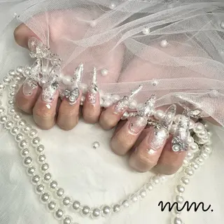 ネイル 🩷🩵mm.大宮 Riyo🧸🩵🩷のネイルデザイン