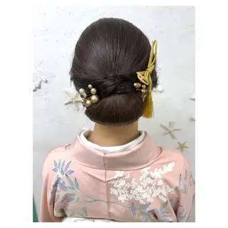 ヘアアレンジ ヘアセット/六本木/ Tomomiのヘアスタイル