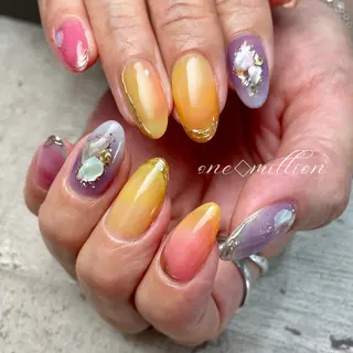 ネイル nail salon ワンミリオンのネイルデザイン