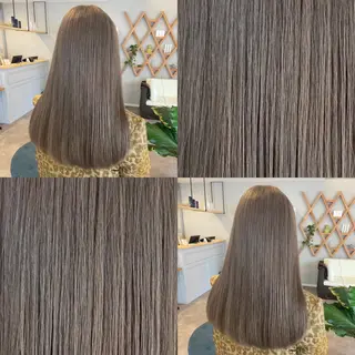 セミロング カラー ELLE&SALLY 石野のヘアスタイル