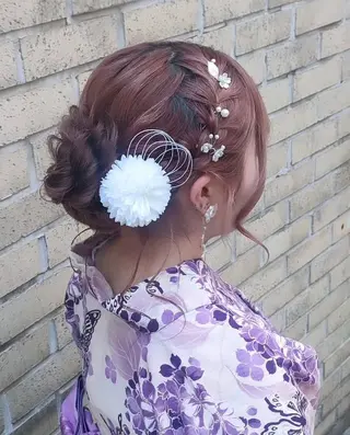 ヘアアレンジ 似合わせ眉🎀🌸 Kana💕のマツエク・マツパデザイン