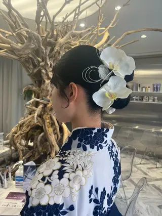 ヘアアレンジ 平野 優奈のヘアスタイル