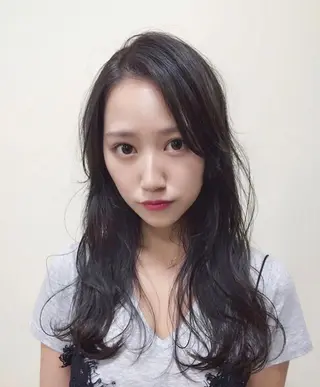 ロング カラー 髪質改善サロン 心斎橋ARCHEのヘアスタイル