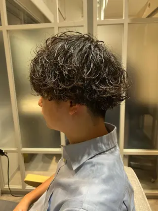 パーマ メンズ ⭕️メンズパーマ⭕️ 山口 裕太郎のヘアスタイル