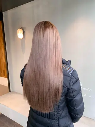 ロング カラー ピンクカラー/ mana🎀のヘアスタイル