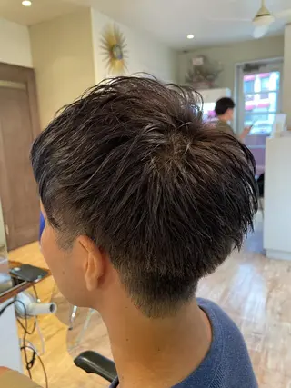 ショート 竹内 宏法のヘアスタイル