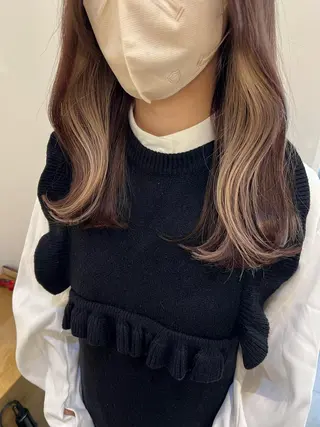セミロング ♡可愛い艶髪特化♡ 艶髪先生のヘアスタイル