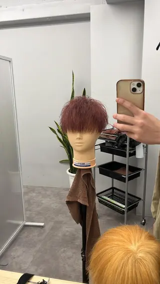メンズ 釜谷 健二郎のヘアスタイル