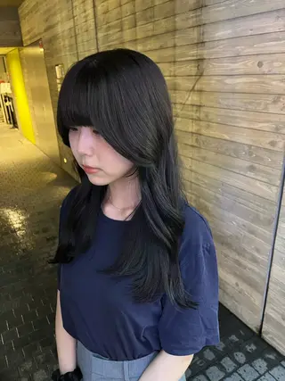 ロング カラー 【美ボブ.艶カラー. 梅田茶屋町】midoのヘアスタイル