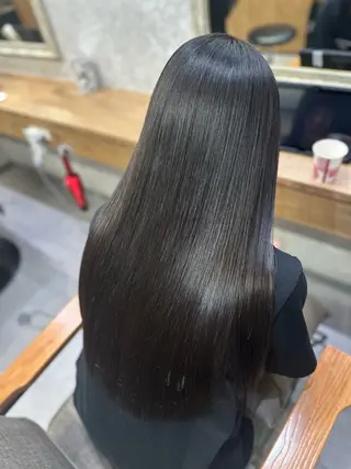 ロング 髪質改善/縮毛矯正/ 艶髪/根本和也のヘアスタイル