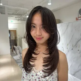 ロング 上野/海外hair/ レイヤー/Anriのヘアスタイル