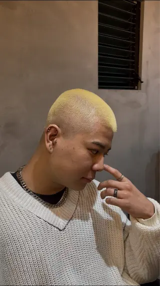 ショート カラー メンズ 海外風メンズ🇺🇸 💈N.Yuto💈のヘアスタイル