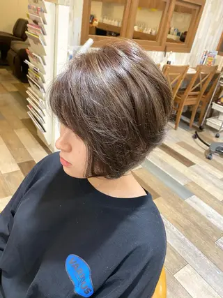ショート カラー 先着1名様限定 カット無料のヘアスタイル