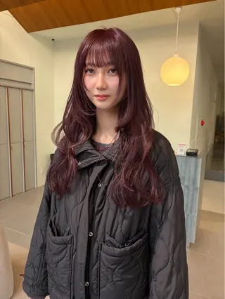 ロング カラー 透明感似合わせカラー 🍀あかり🍀のヘアスタイル