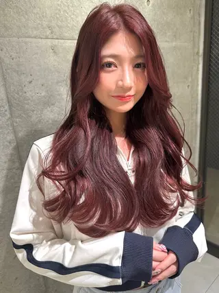 セミロング カラー 《髪質改善✖️オリー ブ🧸》小嶋拓也のヘアスタイル