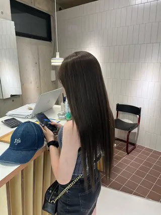 ロング カラー 髪質改善/レイヤー/ 🐈Yokotaのヘアスタイル