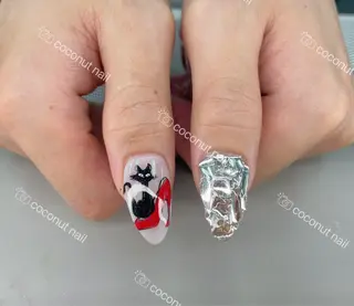 メンズ ネイル 神田 ココナッツのネイルデザイン