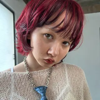 ショート カラー myu 🐈‍⬛のヘアスタイル