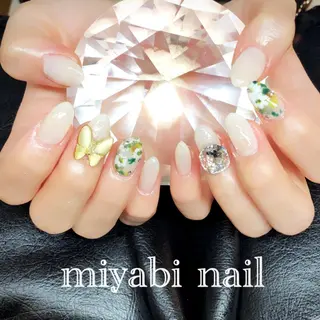 ネイル miyabi nail 桂川駅近くのネイルデザイン