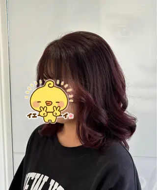 カラー 間島 叶のヘアスタイル