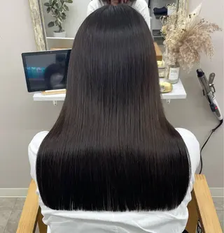 ロング luna ayane ／透明感カラーのヘアスタイル