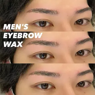 メンズ アイブロウ orihara𐙚 まつげパーマ/眉毛のマツエク・マツパデザイン