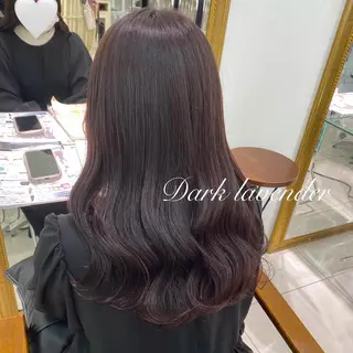 ロング カラー ヘアアレンジ 透明感カラー 古山 結季🌙🖤のヘアスタイル