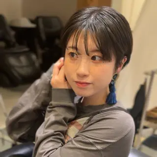 ショート 🤍江坂 ハヤシアヤナ🤍のヘアスタイル
