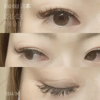 マツエク・マツパ 戸田 愛津美のマツエク・マツパデザイン