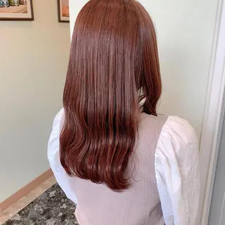 ロング カラー NUMBER_ ユイナのヘアスタイル