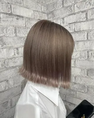 ミディアム カラー パーマ ヘアアレンジ メンズ キッズ ネイル マツエク・マツパ アイブロウ 歩くパワースポット 🦋KAHOのヘアスタイル