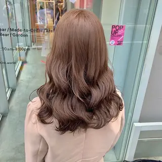 ロング 💍大人デザイン /ハイトーン♡リクトのヘアスタイル