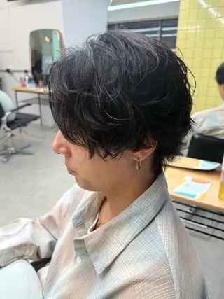 ミディアム わたる /カットモデル募集のヘアスタイル