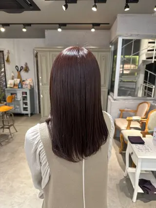 ミディアム カラー 無料カットモデル🩶 30%off/はるかのヘアスタイル