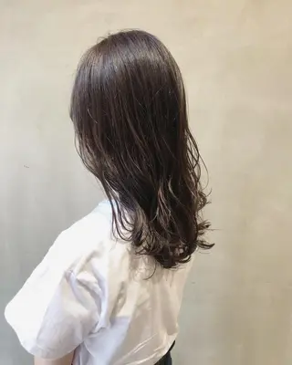 ロング カラー ヘアアレンジ 酸性縮毛矯正🧴韓国 レイヤー/髪質改善のヘアスタイル