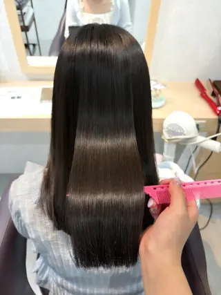 セミロング カラー ブラウンカラー 🫧tomoka🫧のヘアスタイル