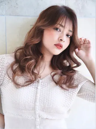 セミロング 東出 レイ🕊のヘアスタイル