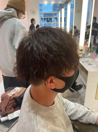 パーマ メンズ まつ毛エクステパーマ 烏丸/大宮/nicoのマツエク・マツパデザイン