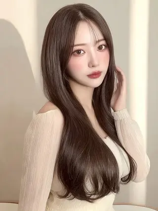 ロング 岡田 望愛🫧のヘアスタイル