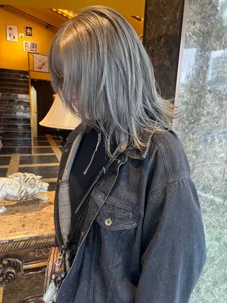 ミディアム 平田 和也のヘアスタイル