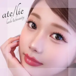 マツエク・マツパ ate/lie アテリアのマツエク・マツパデザイン