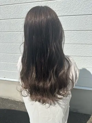 ロング 原 辰徳のヘアスタイル