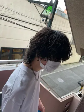 パーマ メンズ ✨️ツイスパ波巻き特 化小杉澪生✨️のヘアスタイル