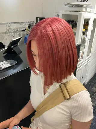 ミディアム カラー ryuei /原宿のヘアスタイル