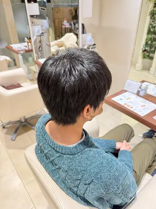 ショート メンズ 八太 直人のヘアスタイル